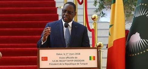 الرئيس السنغالي: سنكثّف جهودنا لتعزيز التعاون مع تركيا