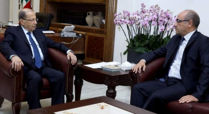 الرئيس عون استقبل سفير تونس في لبنان كريم بودالي