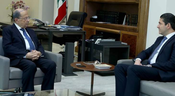 الرئيس عون اطلع من أبو جودة على نتائج المؤتمر العالمي للحد من مخاطر الكوارث