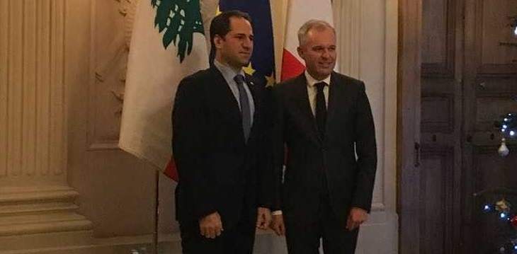 سامي الجميل ورئيس مجلس نواب فرنسا يشددان على حصول الانتخابات بمواعيدها