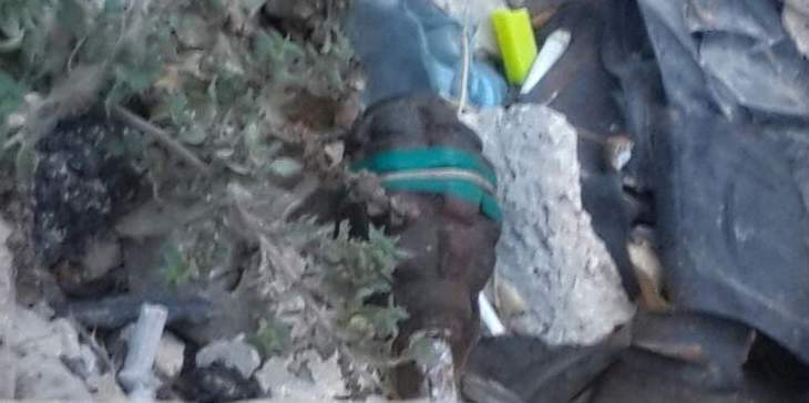 النشرة: إصابة شخص في انفجار جسم مشبوه  في بلدة ياطر الجنوبية
