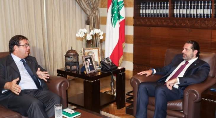  سفير مصر بعد لقائه الحريري: حريصون على استقرار لبنان 