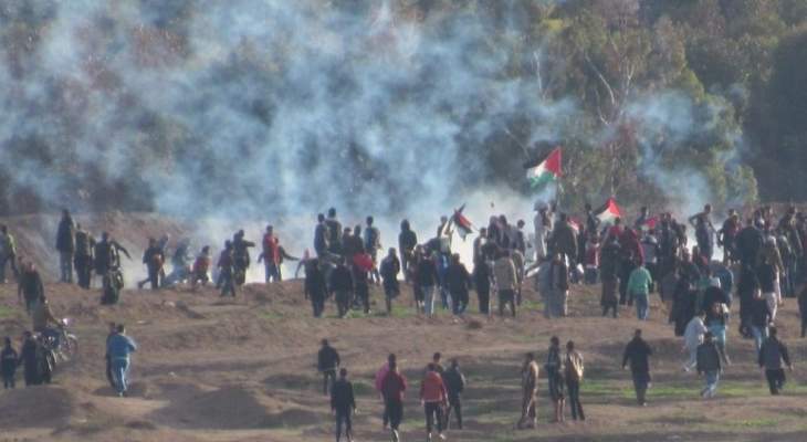 الصحة الفلسطينية: إصابة 14 فلسطينيا برصاص الجيش الإسرائيلي شرقي غزة