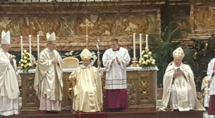الفاتيكان شهد السيامة الأسقفيّة للمطران مار كريستوف زخيا القسيس 