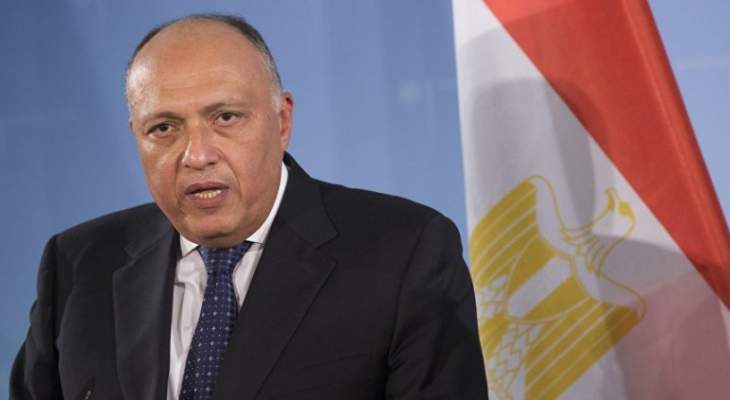 وزير الخارجية المصري: آن الأوان لإنهاء الأزمة في سوريا