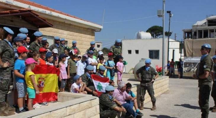 الكتيبة الاسبانية في اليونيفيل نظمت مخيما صيفيا للأطفال في برج الملوك 