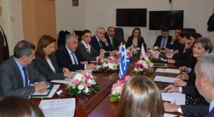 اجتماع في الخارجية تحضيرا للقاء الثلاثي اللبناني القبرصي اليوناني