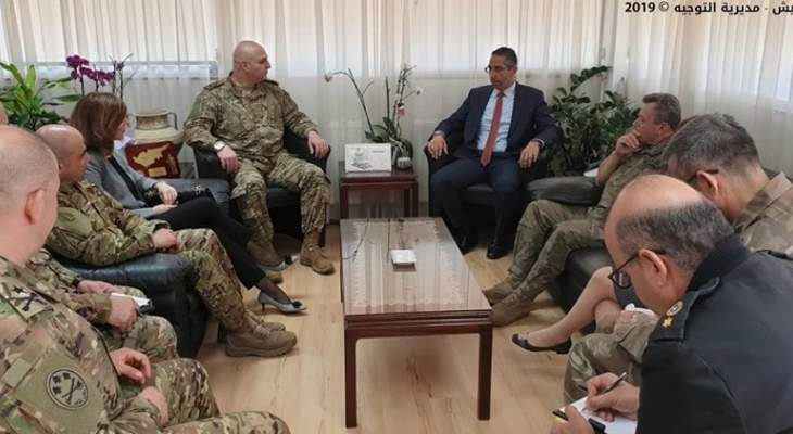 قائد الجيش التقى قائد الحرس الوطني القبرصي في نيقوسيا