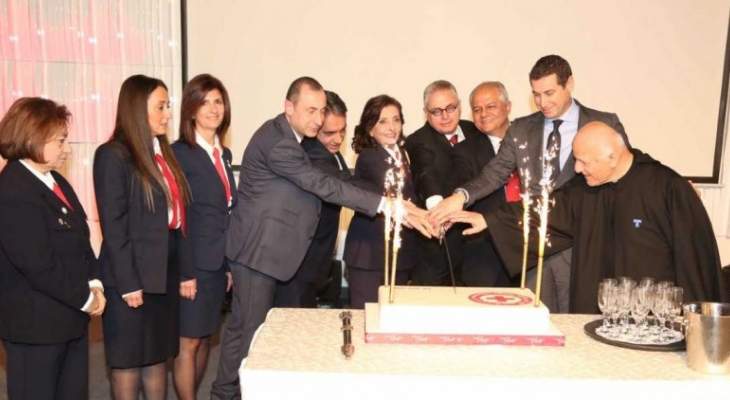 الصليب الاحمر اللبناني فرع أنطلياس- النقاش يحتفل بـ50 سنة على تأسيسه