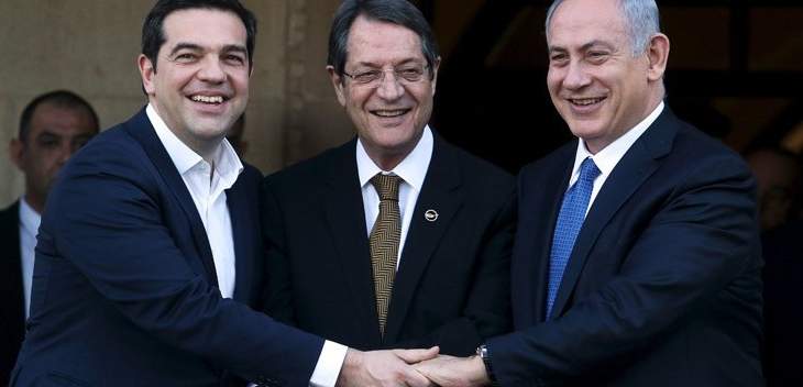 سلطات قبرص واسرائيل واليونان تسعى لبناء انبوب غاز في شرق المتوسط