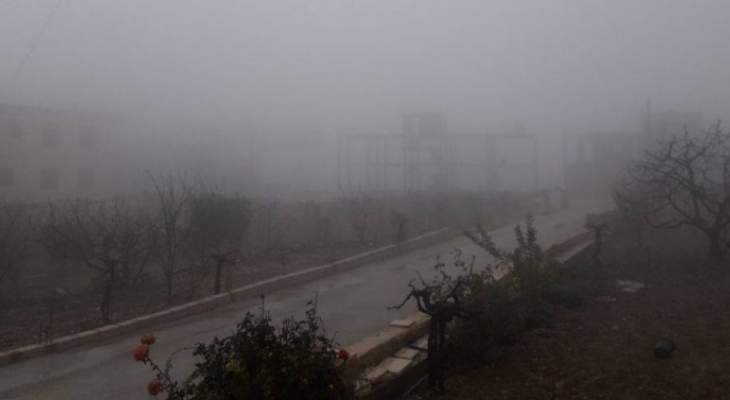  النشرة: طقس عاصف وبارد يسيطر على منطقة حاصبيا
