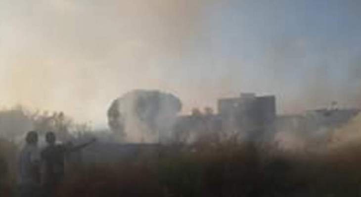 الدفاع المدني: إخماد حريقي أعشاب يابسة وبعض الأشجار في برج رحال وبتوراتيج