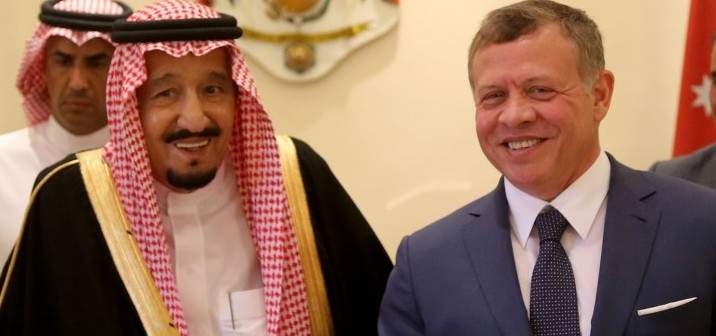 ملك السعودية تلقى اتصالا هاتفيا من ملك الأردن هنأه خلاله بعيد الأضحى
