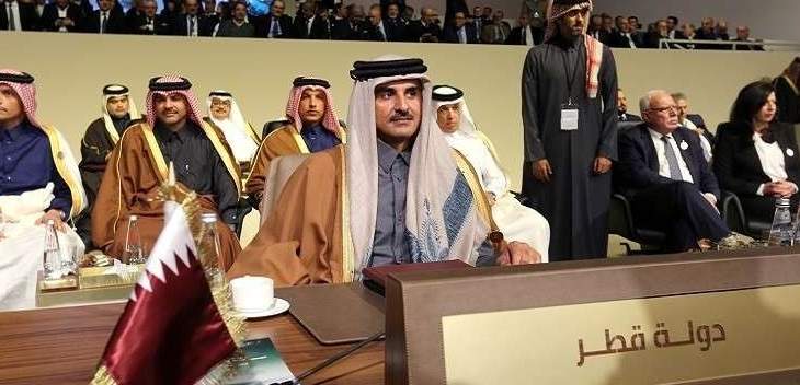 أمير قطر:قراري المشاركة بالقمة من منطلق الحرص على العمل العربي المشترك