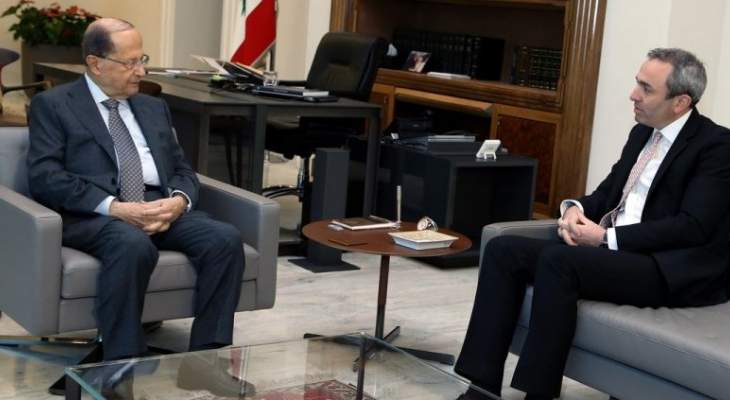 الرئيس عون بحث مع سفير بريطانيا في لبنان الأوضاع العامة