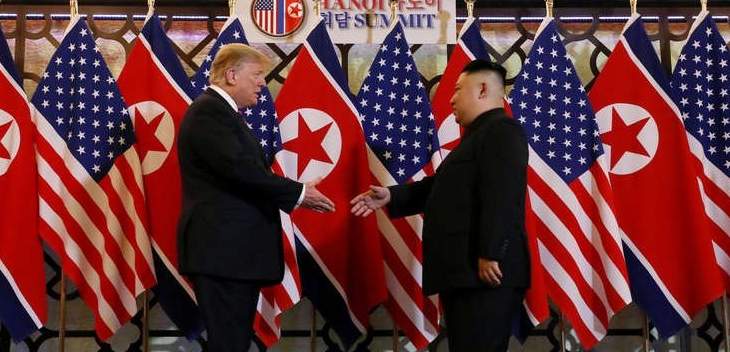 وكالة أنباء كوريا الشمالية: كيم وترامب اتفقا على مواصلة مشاوراتهما حول نزع السلاح النووي