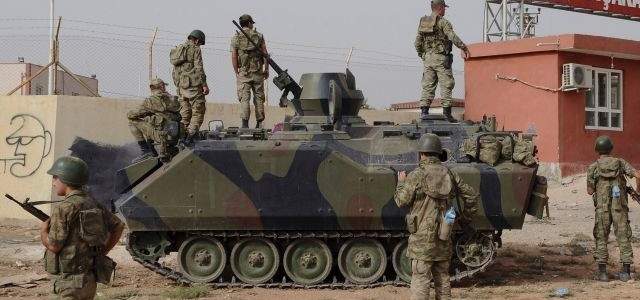مقتل 9 جنود أتراك في انفجار استهدف دبابة تركية في عفرين
