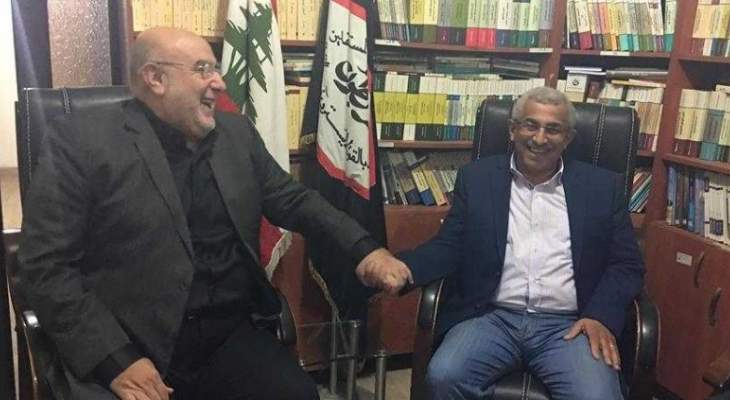 مصطفى حمدان عرض الأوضاع مع أسامة سعد