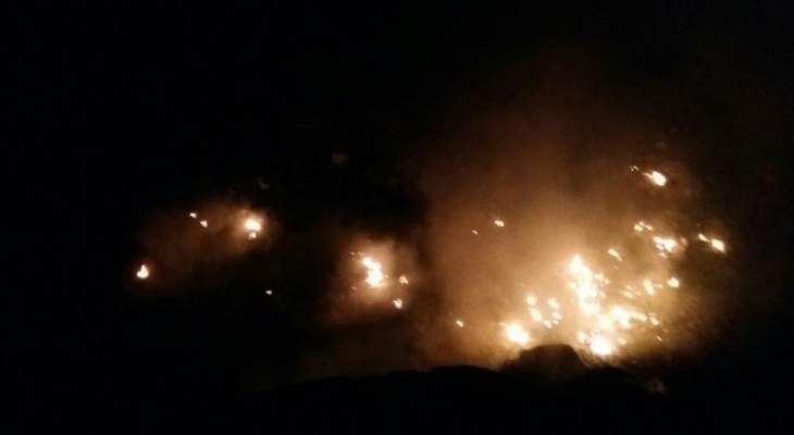 الدفاع المدني:إخماد حريق أعشاب في العاقبية وحريق نفايات وهشيم بالسمقانية