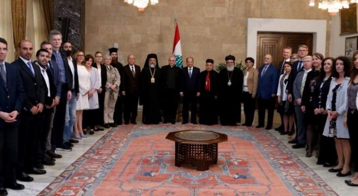 الرئيس عون: اسرائيل تمارس سياسة التهجير بحق المسلمين والمسيحيين معاً