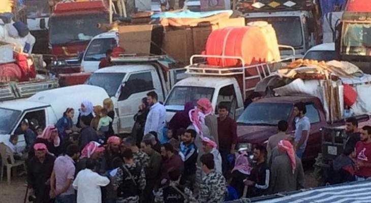 الامن العام: تأمين العودة الطوعية لـ686 نازح سوري من مخيمات عرسال