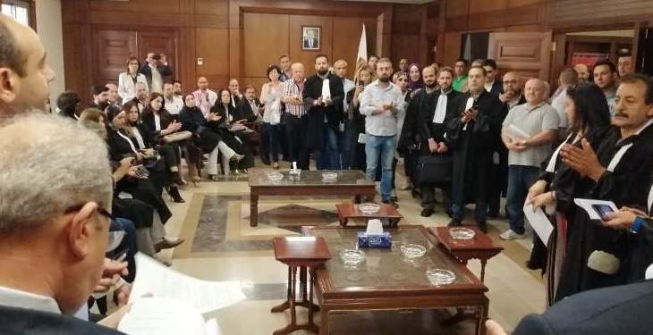 المراد تسلم لائحة مطالب محامين من طرابلس في ضوء إستمرار إعتكاف القضاة