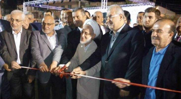 افتتاح المهرجان الترفيهي الكبير في ساحة الامام الحسين في النبطية