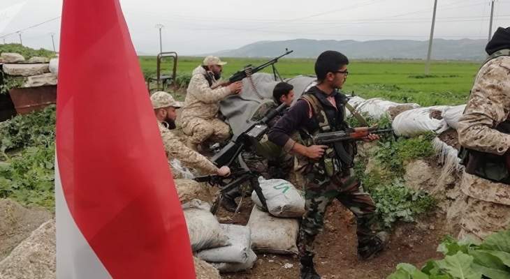 الجيش السوري يلقي القبض على عدد من مسلحي النصرة وسط معارك ضارية شمال حماة