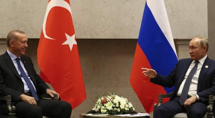 بوتين لأردوغان: العلاقات بين بلدينا بلغت هذه النقطة بفضل جهودكم
