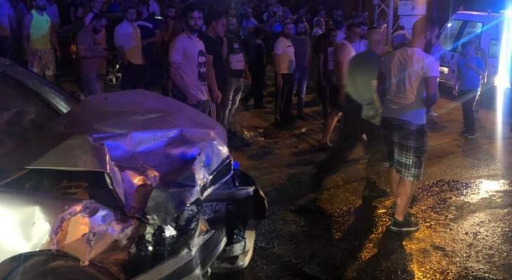 النشرة: سقوط 5 جرحى بحادث سير في الكرك 