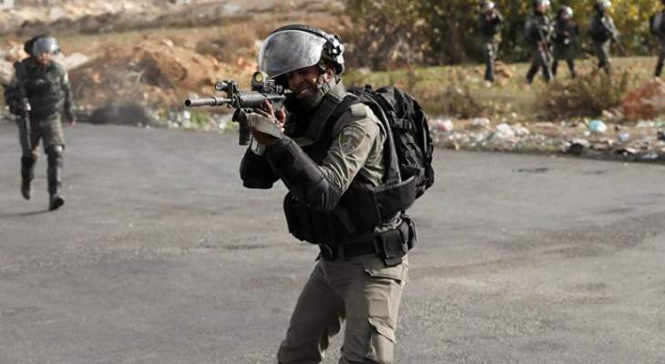 حالات اختناق جراء قمع الجيش الإسرائيلي للفلسطينيين في رام الله