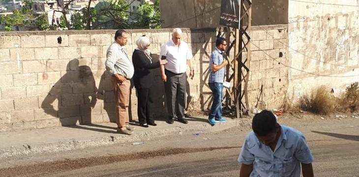 رئيس بلدية طرابلس تفقد الأشغال في طلعة العمري في باب التبانة 