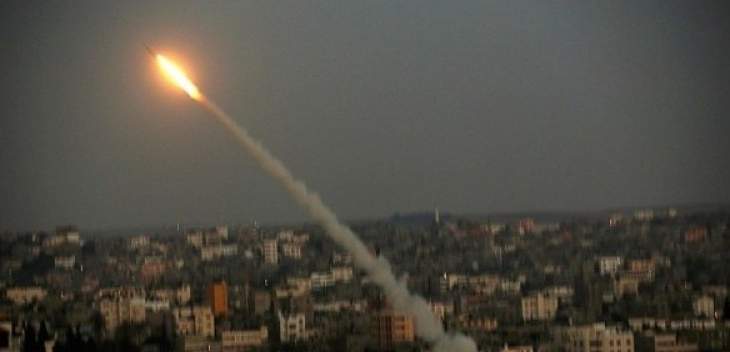إطلاق صواريخ من قطاع غزة باتجاه مستوطنات جنوب إسرائيل