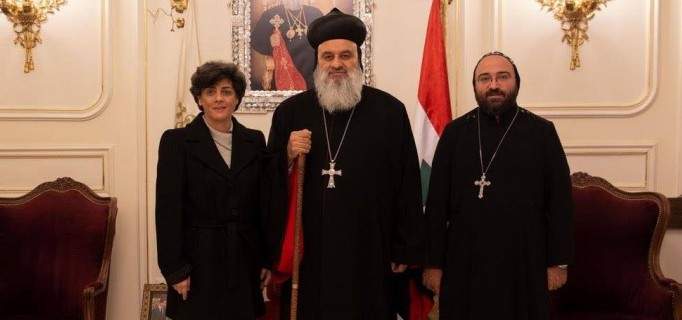 بشعلاني التقت رؤساء الكنائس في سوريا: مسيحيو الشرق أمام خطر وجودي حقيقي