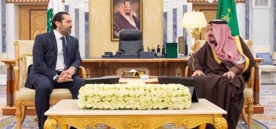 الملك سلمان بحث مع الحريري بتعزيز التعاون الثنائي ومستجدات الأوضاع بلبنان والمنطقة