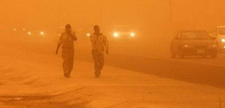 الصحة العراقية: المئات من حالات الاختناق بسبب العواصف الترابية
