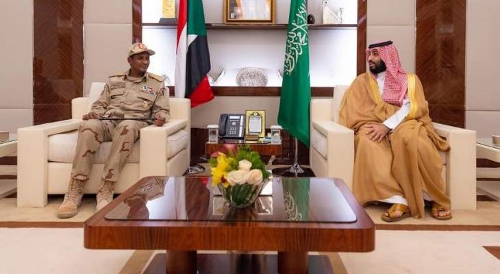بن سلمان بحث مع نائب رئيس المجلس الانتقالي السوداني التعاون الثنائي بين البلدين