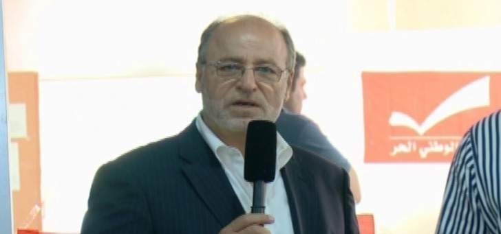 صابر: لم نر أي مساندة من وزراء حزب "القوات اللبنانية" ونوابه للعهد
