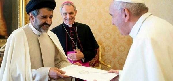 السفیر الإيراني الجديد لدى الفاتيكان قدّم أوراق اعتماده للبابا فرنسيس