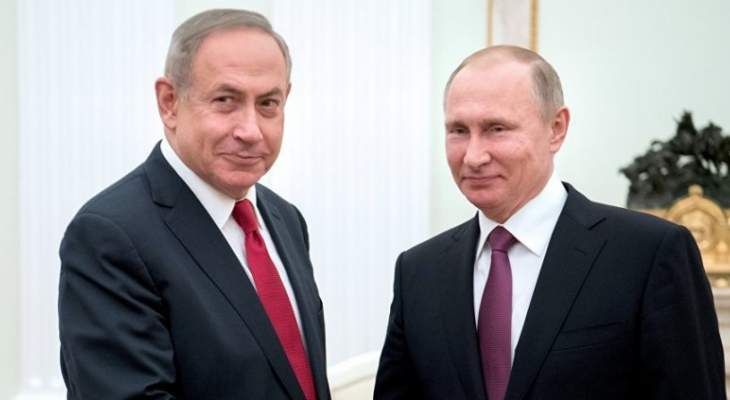 الراي: بوتين حضّ نتانياهو على ضرورة الحفاظ على الاستقرار في المنطقة