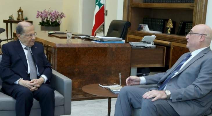 الرئيس عون استقبل جوزيف ابو فاضل: مكافحة الفساد مسؤولية كل المؤسسات وكل اللبنانيين