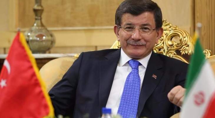 داوود أوغلو: تركيا ستدعم أي مبادرة عربية لمصلحة الفلسطينيين