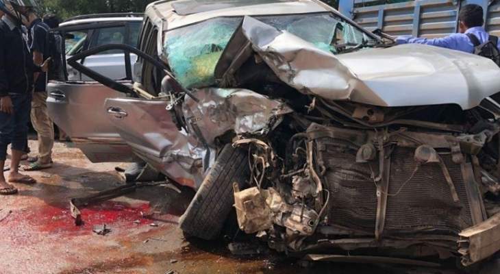إصابة أمير كمبودي ومقتل زوجته في حادث سيارة في مدينة سيهانوكفيل