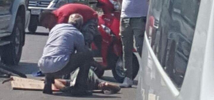 النشرة: جريح اثر اصطدام سيارة بدراجة هوائية خلف جامعة العزم في طرابلس