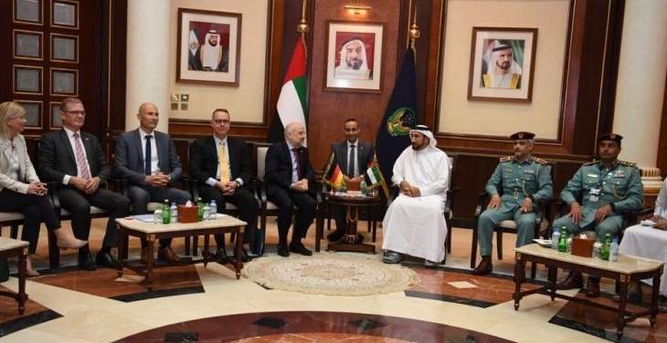 بحثٌ في سبل تعزيز التعاون بين الإمارات وألمانيا في المجالات الشرطية