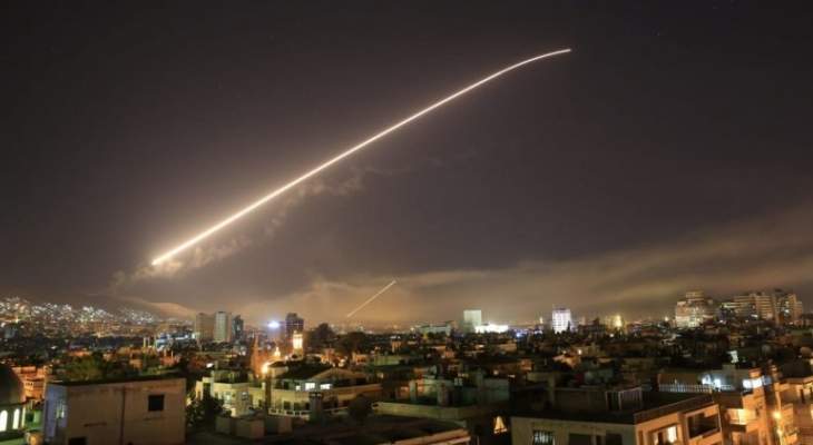 النشرة: طائرات إسرائيلية ضربت محيط دمشق والدفاعات الجوية تصدت لها