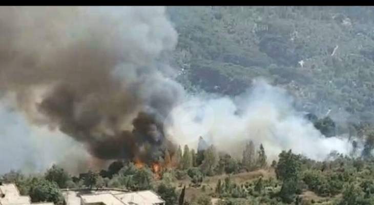 الدفاع المدني: إخماد حريق اعشاب في حي الميدان في زحلة