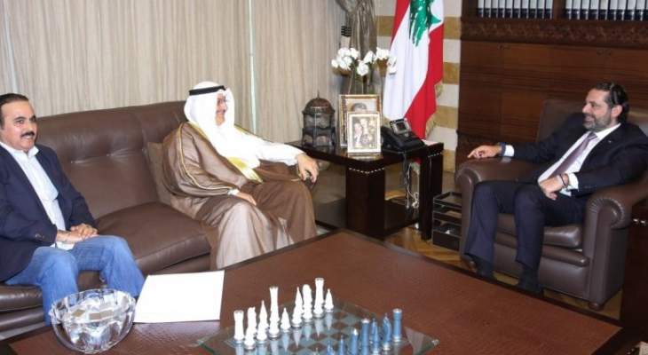 الحريري عرض للأوضاع مع القناعي وبحث مع خوخير في العلاقات بين لبنان وباكستان