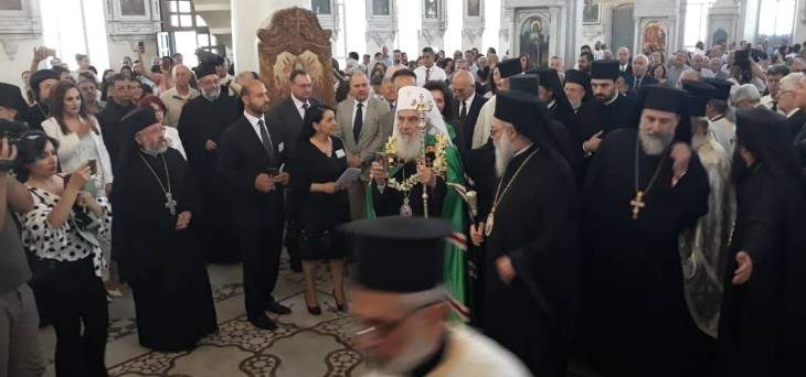 بطريرك صربيا بدأ زيارته الى دمشق بزيارة الكنيسة المريمية في باب شرقي