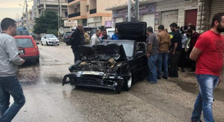 النشرة: جريحان إثر حادث سير في الكرك - زحلة